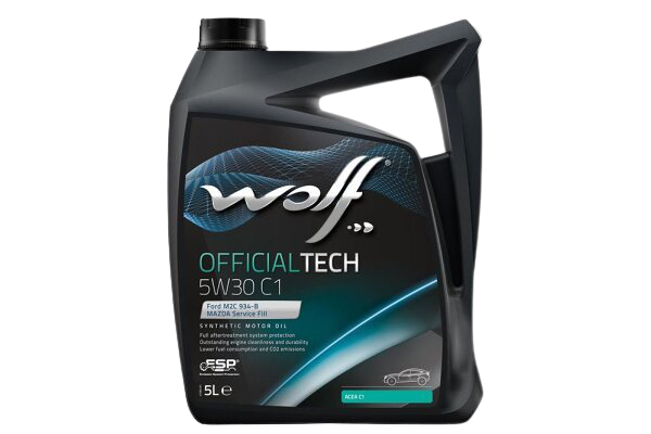 Моторное масло Wolf OfficialTech 5W-30 C1, 5л 